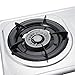 2 Burner Stainless Steel Gas Stove, Kitchen Cooktop Propane Butane Gas Range Stove Auto Ignition Outdoor Grill Camping Stove 27.6×14.4×4.1inthumb 3