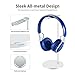 Aluminum Headphone Stand Headset Holder New Bee Headset Stand/Hanger for All Headphone Sizes (Silver)