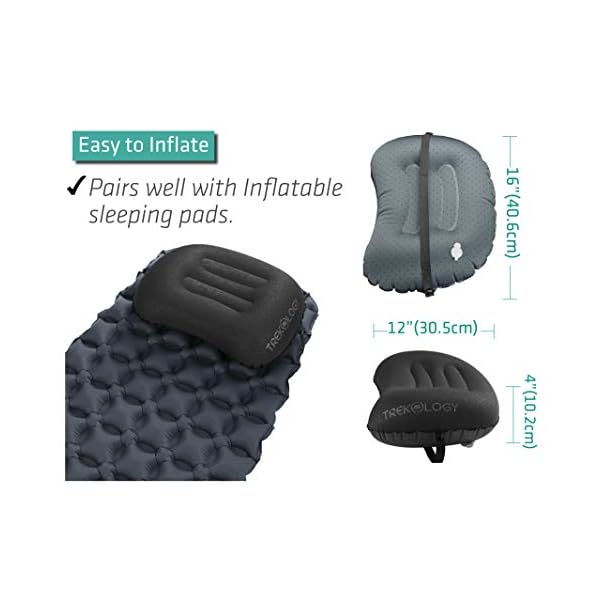 TREKOLOGY Ultralight Inflatable Camping Pillow Camping Galore