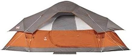 8-People Red Canyon Great For Privacy Taped Rainfly Seams Quick Easy Set Up With Insta-Clip Bracket Snaps Tent