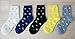 Wish Island Women's 5 Packs Cotton Crew Socks (Yellow Rubber Duck)