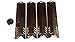 Set of Four Stainless Steel Heat Plates for Uniflame, DynaGlo, Better Home and Garden and Backyard Grill Models