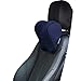 Dreamer Car Neck Pillow for Car, Memory Foam Car Pillow for Cervical Support and Neck Pain Relief with Two Adjustable Straps,Blue
