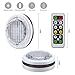 Wireless LED puck Lights with Remote Control,6pack,Dimmable Under Cabinet Light - Battery Powered,under counter light for Bedroom, Bathroom, Kitchen, hallway