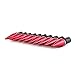 Spike Motorcycle Fairing Bolts/Windshield Screws/Windscreen Bolts, 10 Piece (Red)