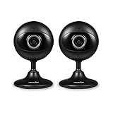 Wansview Home Security Camera, 720P WiFi Wireless IP Camera for Baby/Elder/Pet/Nanny Monitor Two-Way Audio & Night Vision K2-2 Packs (Black)