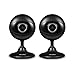 Wansview Home Security Camera, 720P WiFi Wireless IP Camera for Baby/Elder/Pet/Nanny Monitor Two-Way Audio & Night Vision K2-2 Packs (Black)