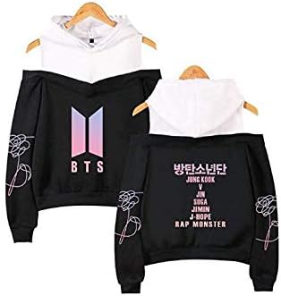 jungkook pink off hoodie