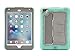 Griffin iPad mini 4 Case with Built-in Stand, Green and Grey Survivor Slim, [Slim] [Protective] [Shock Absorption] [Built-in Screen Protection] [Polycarbonate] [Silicone]