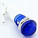 PACK OF 10 YuCo YC-9WRT-23B-120-10 BLUE LED 9MM MINIATURE INDICATOR PILOT LIGHT 120V AC/DC