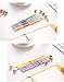 Max Corner Pendant Pens, Fruit Cute Gel Pen, Black Ink Roller Ball Point Pen 5 Pcs/set Stationary School Supplies Gift