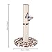 pedy Cat Scratching Post, Cat Carpet Scratching Post with Hanging Butterfly Toy for Kitty Small Cats