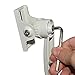 Auto Safety Aluminium Universal Indoor Outdoor Wall Ceiling Mount CCTV Security Camera Rotary Mounting Bracket PART OF TWO white