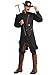 Men's Steampunk Gentlemen Costume, Brown/Black, One Size