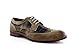Ferro Aldo Julian MFA19266APL Mens Casual Plaid Wing Tip Perforated Mid -Top Brogue Oxford Dress Shoes - Brown, Size 12 primary