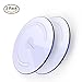 Fast Wireless Charger, 10W 7.5W QI certified Fast charging pad for Iphone X Iphone 8 Iphone 8plus Samsung Galaxy S8 S9 Note 8 9 and more, White 2PACK
