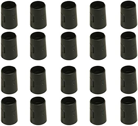 Shelving Inc. Shelf Clips - Split Sleeves for Wire Shelving - 20 Clips (5 Packs) - Fits Metro, Alera, NSF