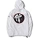 Allonly Men's Fashion Dragon Totem Hoodie Zip-up Chinese Letter Windbreaker Jacket