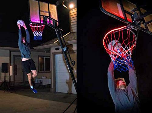image for WETONG LED Basketball Hoop Lights - Basketball Rim LED Light Swish - P