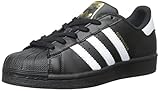 adidas Originals Superstar Foundation J Casual Basketball-Inspired Low-Cut Sneaker (Big Kid), Black/White/Black, 6.5 M US Big Kid