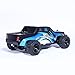 PLRB All Terrain RC Cars, 4x4 Off Road RC Trucks 18 MPH High Speed Racer 1:24 Scale Electric Remote Control Truck(7.9inch)-RC Truggy Shell RC Car for Kids, X-Drive Blue