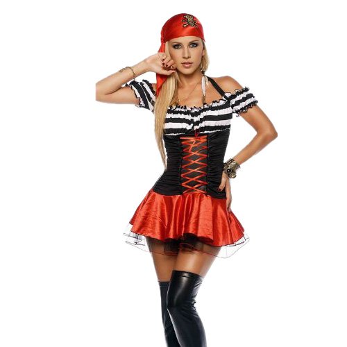 Sexy Ladies Pirate Costume Amazon.co.uk Clothing