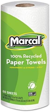Marcal Small Steps Absorbent two-ply to absorb 100% Premium Recycled Paper Towels - MRC6709