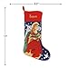 Lillian Vernon Personalized Heirloom Christmas Stocking - Needlepoint Angel, 100% Wool, 9.5