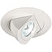 Juno Lighting 449-WH 4-Inch Aiming Elbow Recessed Trim, White