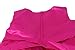 Wocau Little Girls' Sequin Mesh Tull Dress Sleeveless Flower Party Ball Gown (140(6-7 Years), Rose)