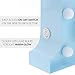 Barnyard Designs Metal Marquee Letter S Light Up Wall Initial Nursery Letter, Home and Event Decoration 9” (Baby Blue)