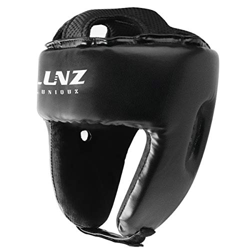 Luniquz Boxing Protective Headgear for Kids, L Black - Thumbnail 2