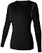 Women's Dry Fit Athletic Compression Long Sleeve T Shirt