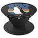 Star Wars Cute Porg Silhouette Retro Background PopSockets Standard PopGrip