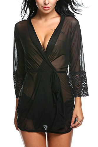 Avidlove-Womens-Awaken-Desires-Kimono-Lace-Lingerie-Sleepwear