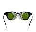 TITUS Retro Style IR Welding Safety Glasses w/Folding Side Shield (Glasses Only, IR #3)