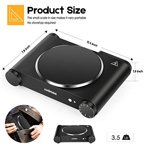 2 Portable+Electric+Infrared+Compatible+Cookware