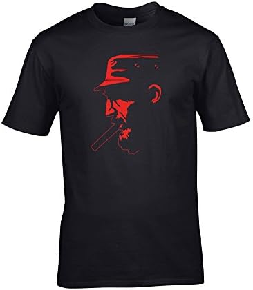 FatCuckooFidel Castro Smoking - Communist Leader Men's T-Shirt