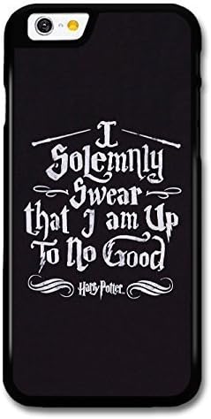 JD World ? Harry Potter I Solemnly Swear I Am Up To No Good Marauder's Map Quote case for iPhone 6 (4.7 Inch)