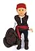 American Fashion World Boy's Brown Buccaneer Halloween Costume for 18-inch Dolls| Premium Quality & Trendy Design | Dolls Clothes | Outfit Fashions for Dolls for Popular Brands