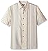 Van Heusen Men's Textured Cotton Rayon Short Sleeve Shirt