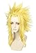 Xingwang Queen Anime Cosplay Wigs Short Layered Blonde Yellow Christmas Party Wigs with free cap