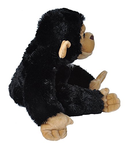 Wild Republic 15310 Republic 16521 Chimpancé de Peluches Plüsch Schimpanse, Cuddlekins Kuscheltier, Plüschtier, 30 cm – Bild 4