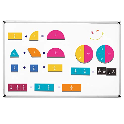 3 129pcs+Magnetic+Rainbow+Fraction+Circles