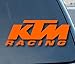 KTM Racing Car Window Vinyl Decal Sticker 6