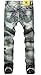 Stunner Men's Vintage Casual Ripped Broken Hole Jeans Denim Joggers Pants