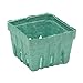 Pactiv Biodegradable M336184 Green Pulp Quart Sized Berry Basket - 250 per case