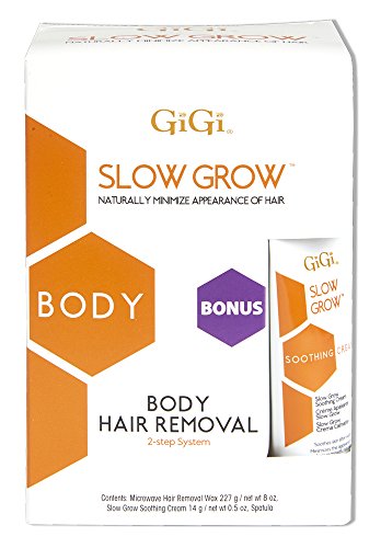 Gigi slow grow total body hair removal 2-step system with papaya …