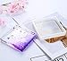4 Pack Square Silicone Coaster Molds - Silicone Resin Mold, Clear Epoxy Molds for Casting with Resin, Concrete, Cement and Polymer Clay