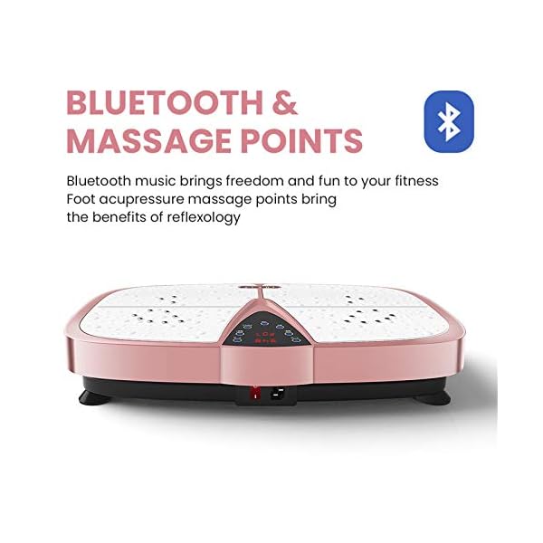 H-XH-Vibration-Plate-4d-Vibration-Fitness-Trainer-bluetooth-Speaker-RemoteWhole-Body-Exercise-Machine-5-Programs-Massage-Fitness-Platform-330-Lbs H-XH Vibration Plate 4d, Vibration Fitness Trainer +bluetooth Speaker+ Remote,Whole Body Exercise Machine 5 Programs Massage Fitness Platform 330 Lbs